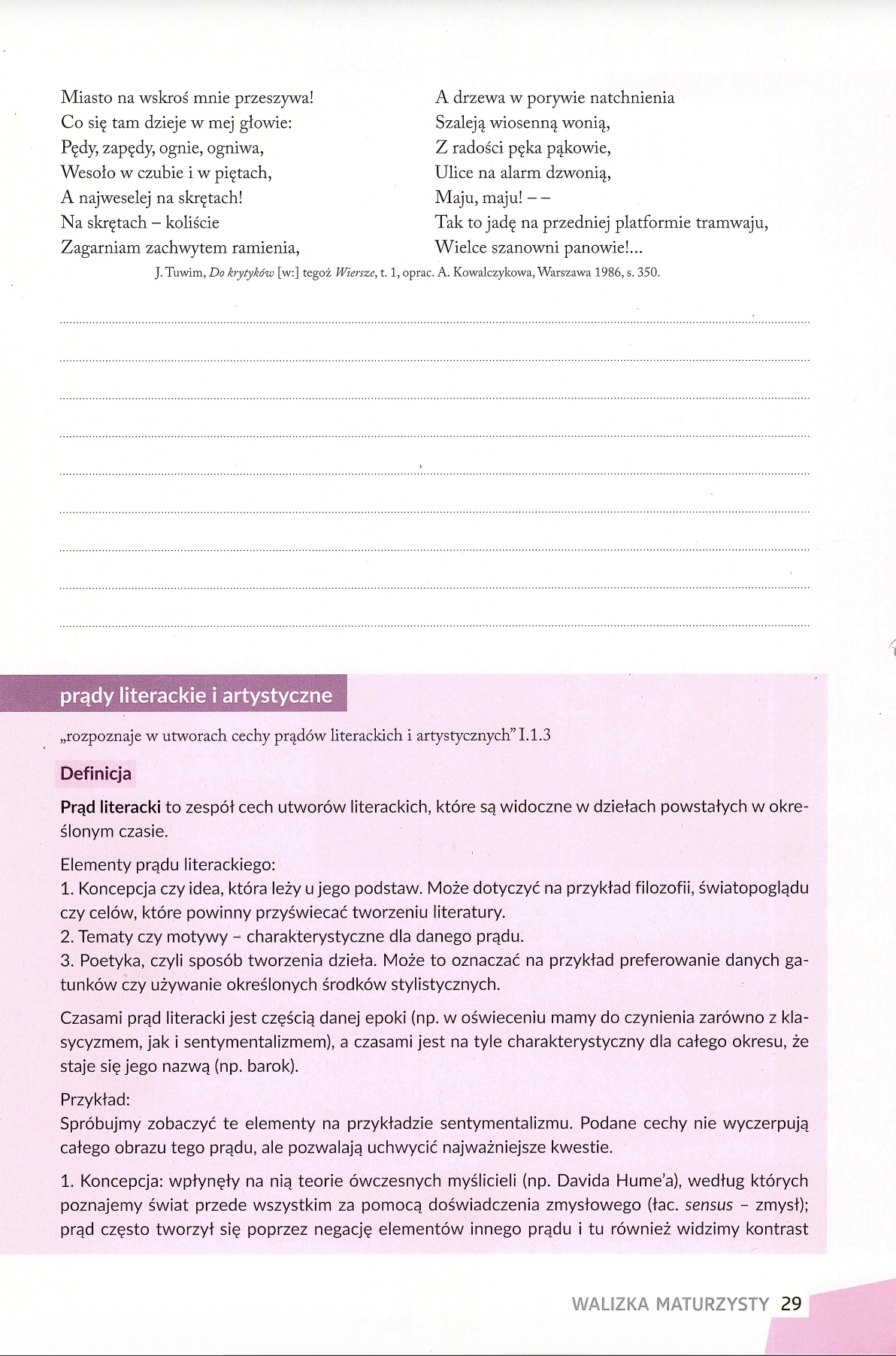 Strona 29 - Prądy literackie i artystyczne